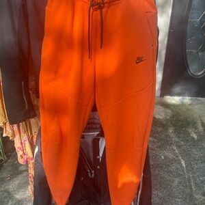 Nike Orange Sweatpants